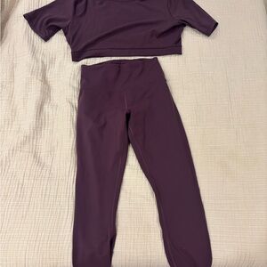 Lululemon Athletica Deep Purple Top